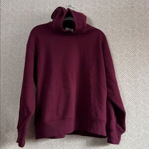 American Eagle Burgundy Pullover Hoodie size Medium NWT unisex